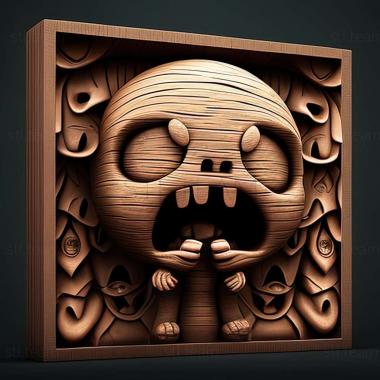 3D model The Binding of Isaac game (STL)